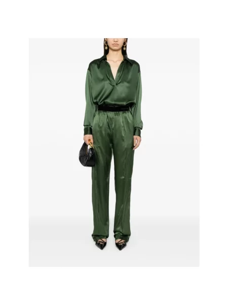 Spodnie Tom Ford zielone