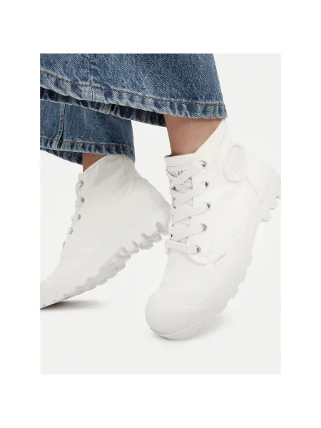 Bakancs Palladium Pampa Hi fehér