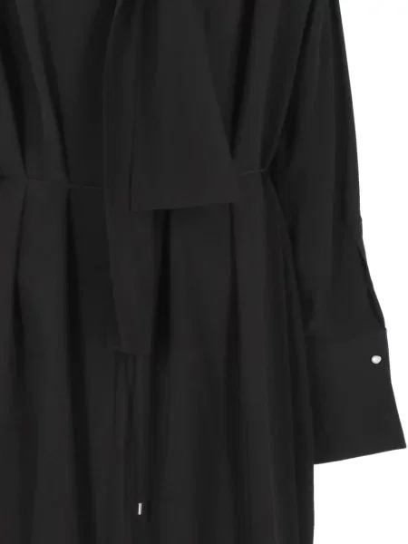Rochie tip cămașă Carven de costum negru