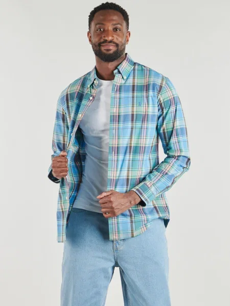 Košeľa Polo Ralph Lauren modrá