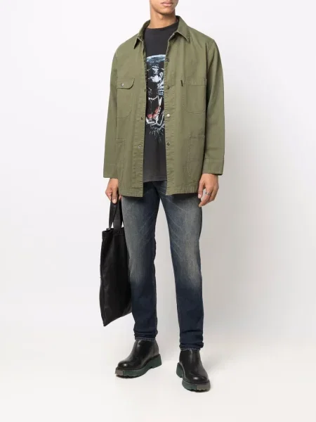 Skinny jeansy skinny Diesel niebieskie