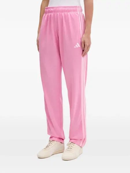 Csíkos futó melegítő szett Adidas nyomtatás szürke