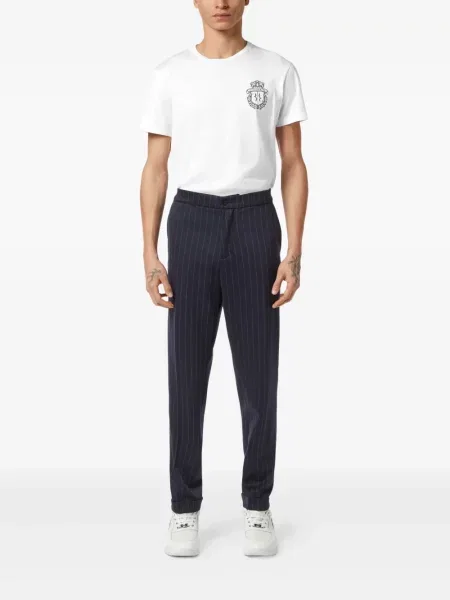 Pantaloni Billionaire cu dungi albastru