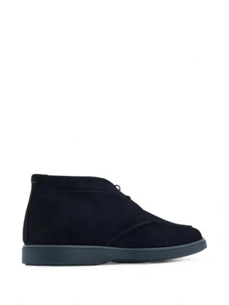 Desert boots Magnanni με κορδόνια σουέντ μπλε