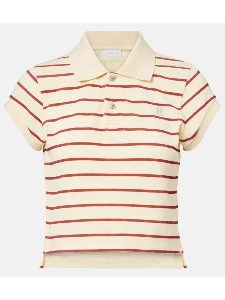 Polo Rabanne cu dungi bej