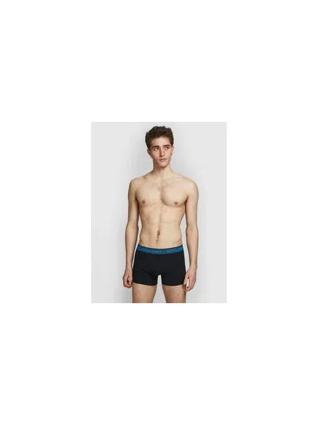 JACK & JONES Boxeralsók kék / szürke / piros fekete