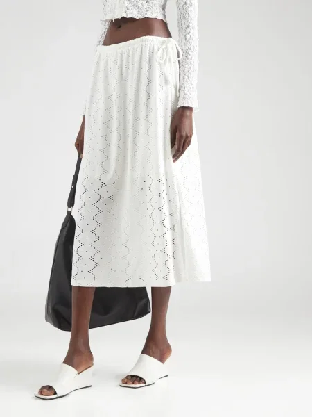 VERO MODA Fustă VMKIM' alb