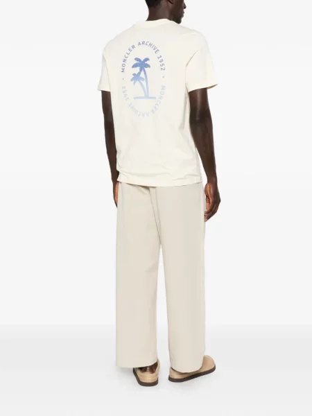 Tricou Moncler galben