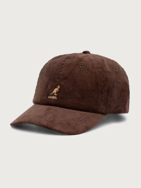 Kangol siltes sapka kordbársony CORD BASEBALL barna