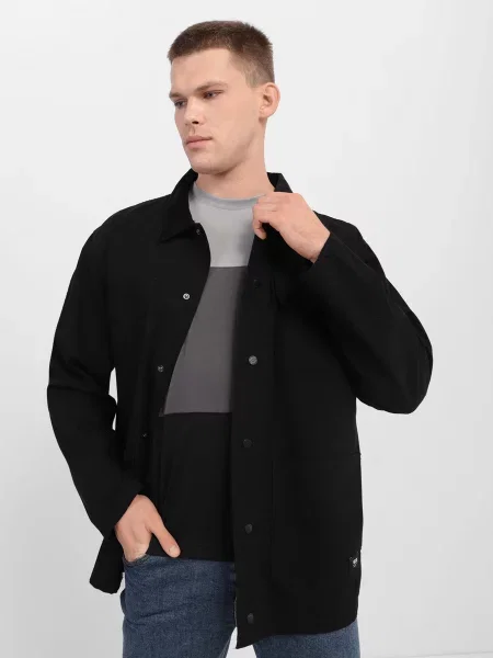 Рубашка Vans без косточек черная