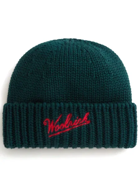 Căciulă Woolrich de lână verde