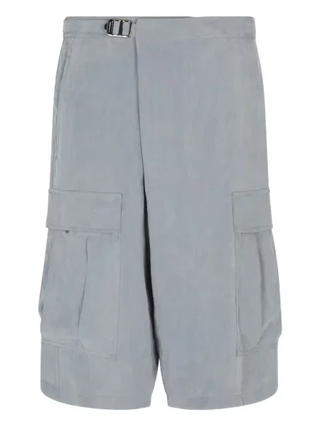 Šortky cargo Giorgio Armani s přezkou šedé
