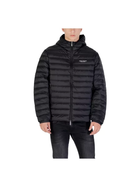 Kurtka puchowa Armani Exchange czarna