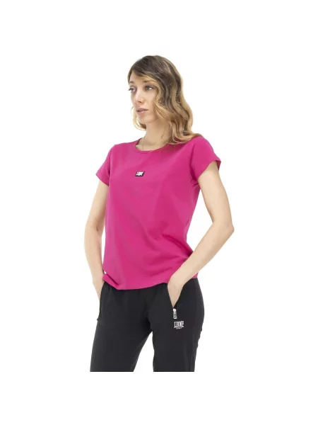 Scurt tricou Leone 1947 cu mâneci scurte roz