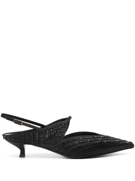 Pantofi cu toc Giorgio Armani negru