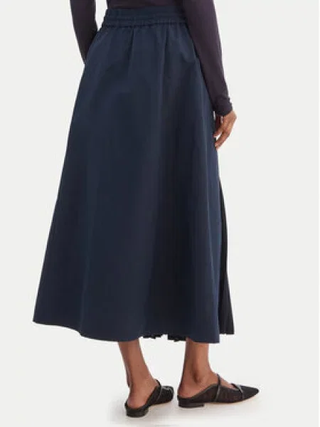 Weekend Max Mara Plesirana suknja Folk tamnoplava