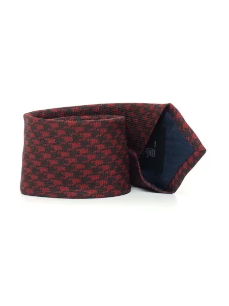Jedwabny krawat Cc Collection Corneliani czerwony