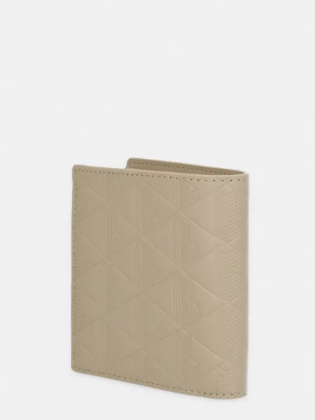 Lacoste portofel pentru bărbați din piele bej