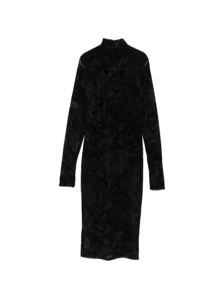 Lung rochie midi Just Cavalli negru