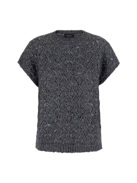 Sweter Fabiana Filippi szary