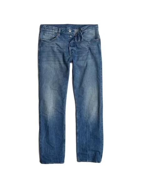 Blugi drepți G-star Raw albastru