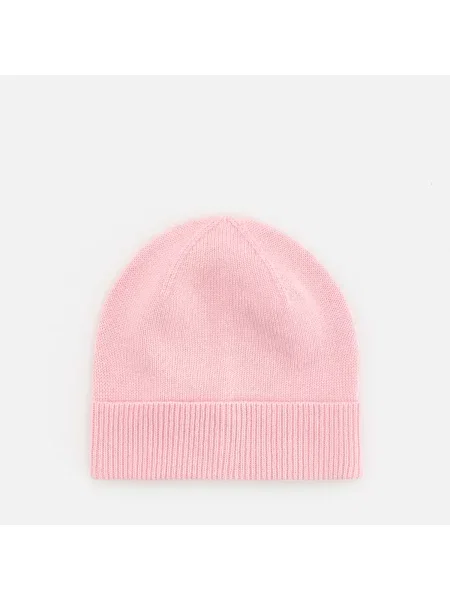 Reserved Gyapjú beanie sapka tört rózsaszín