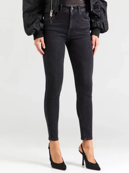 DIESEL Džínsy SLANDY denim čierny