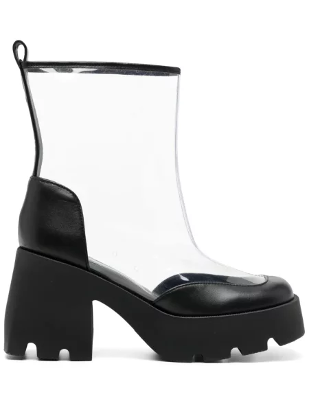Botine Nodaleto din piele negru