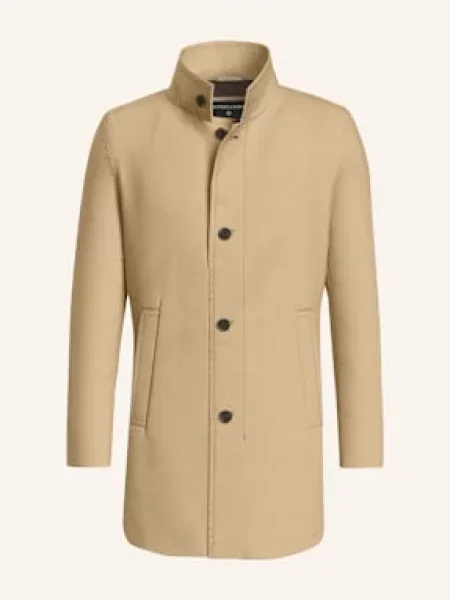 Strellson Płaszcz Finchley beige beżowy