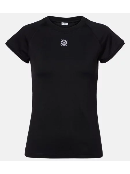 Tricou Loewe din jerseu negru