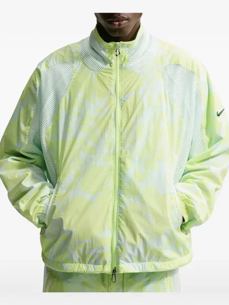 Lung geacă cămașă Nike cu imagine alergare portocaliu
