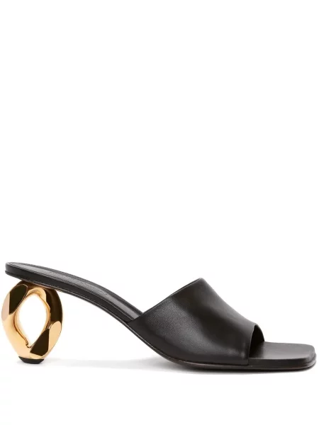 Colier Jw Anderson din piele negru