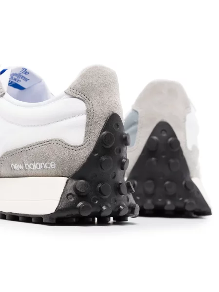 Sneakerși New Balance 327 cu șireturi din dantelă albastru