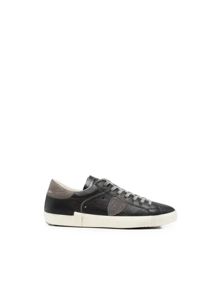 Sneakersy Philippe Model skórzane czarne