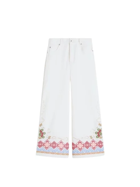 Spodnie Weekend Max Mara białe