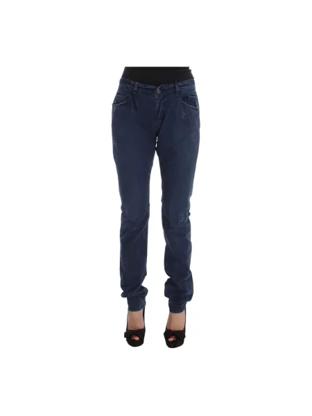 Jeansy Costume National niebieskie