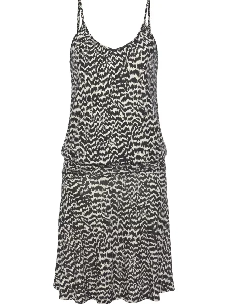 LASCANA Poletna obleka črna bela