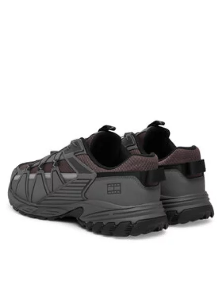 Tommy Jeans Tenisice Tjm Outdoor Runner siva