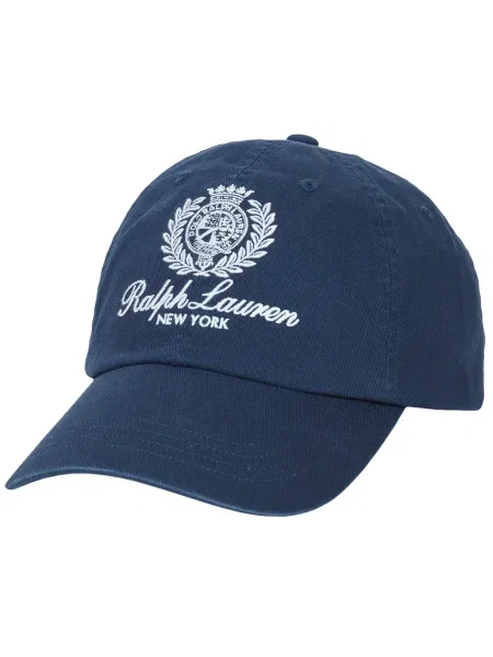 Polo Ralph Lauren Șapcă bleumarin / alb murdar albastru