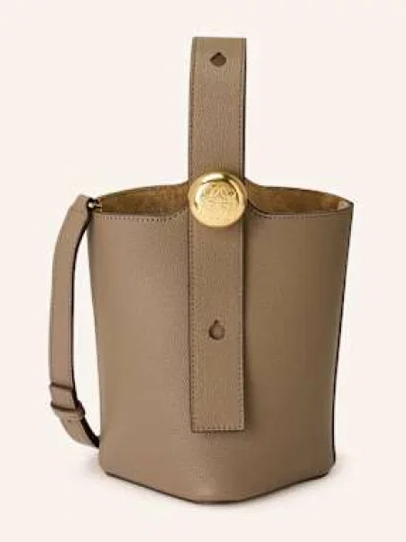 Loewe Torebka Pebble beige beżowa