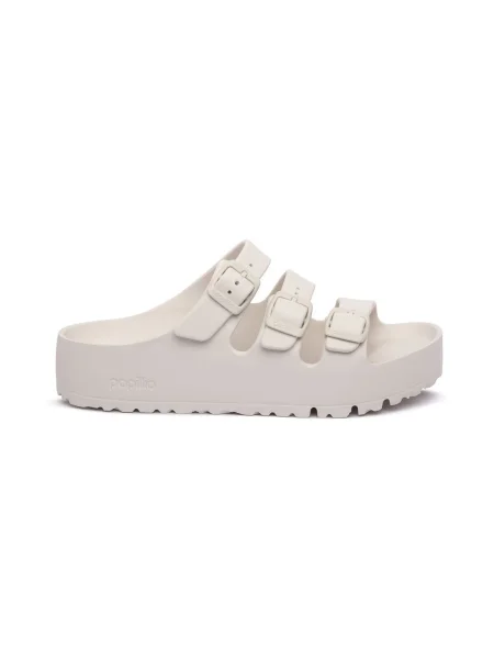 BIRKENSTOCK Saboți Florida III Flex coajă de ou alb