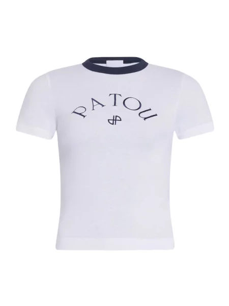 Koszulka Patou z autografem biała