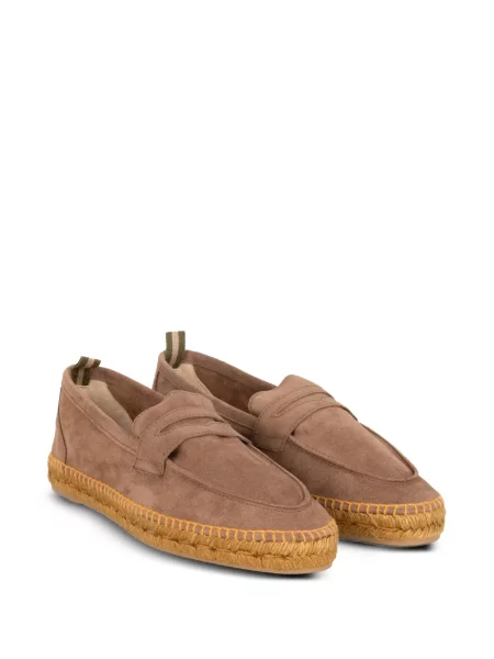 Espadrile Castaner din piele de căprioară