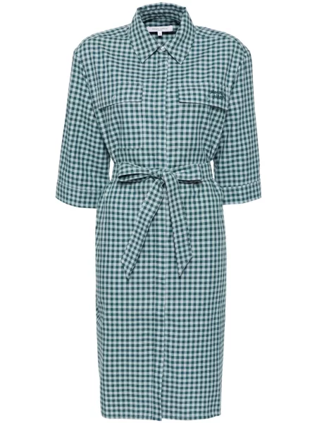 Rochie Maison Kitsune de costum verde