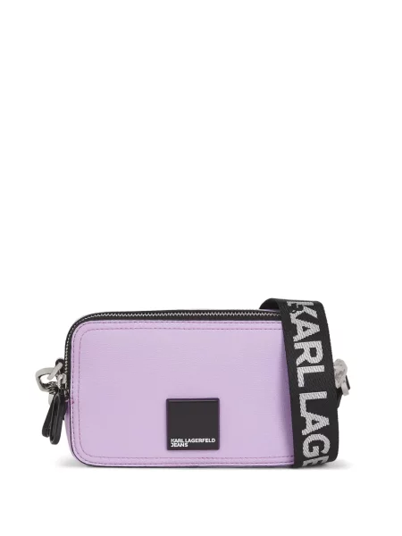 Geanta crossbody Karl Lagerfeld Jeans violet