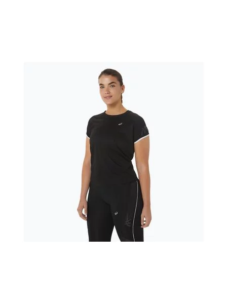 Бігова футболка ASICS Icon Top preformance чорна