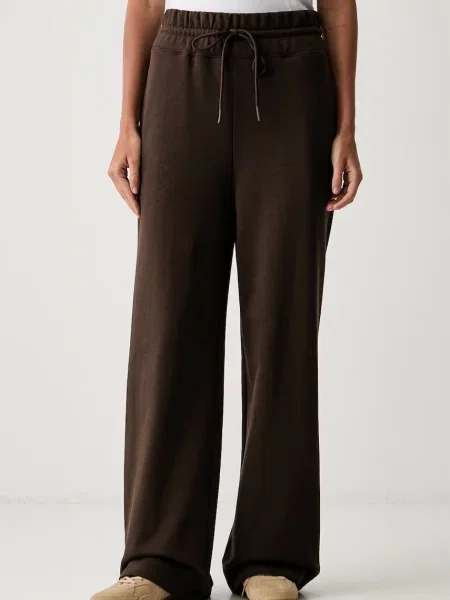 Twinset pantaloni de trening pentru femei din maro