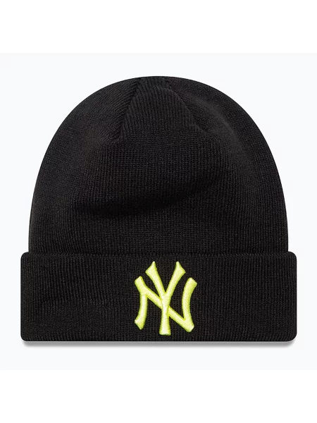Зимова шапка New Era Le Beanie Nyy чорна