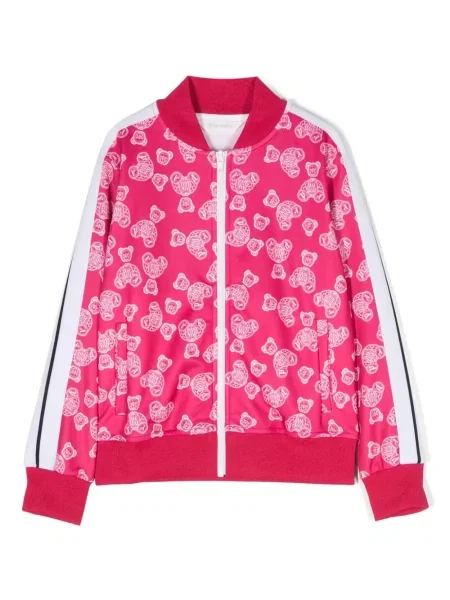 Kurtka bomber dziecięcy Palm Angels różowy