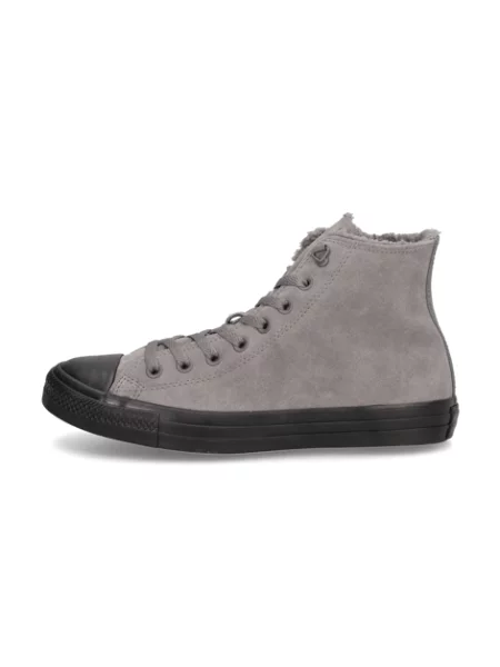 Kožené nepromokavé tenisky Converse Chuck Taylor All Star šedé
